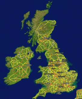 Map of UK