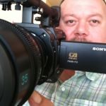 Jamie Morden with Sony F3