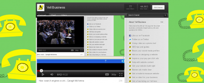 YellBusiness's Channel - YouTube_1326035661564 The Yell Business YouTube channel