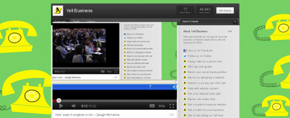 The Yell Business YouTube channel