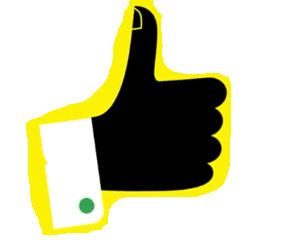 Thumbs up graphic