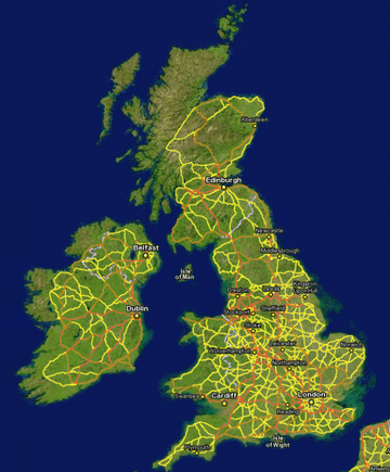 Map of UK