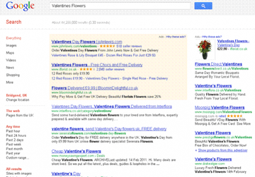 Google Search - Valentines Flowers