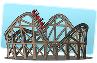 Image of a rollercoaster
