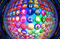 Image of social media icons