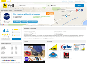 Image of Yell.com business listing