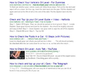 How video helps your SEO search result