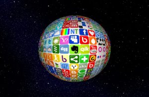 Social Media Icons Ball