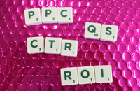 PPC acronyms made from Scrabble letters