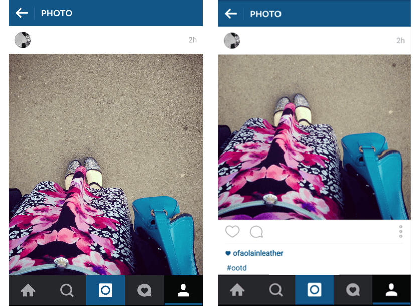 Instagram changes ratio