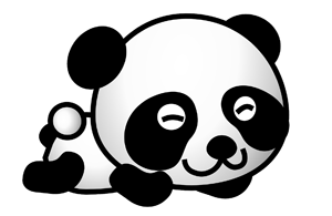 Image of cartoon panda