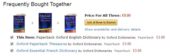 Frequently bought together - Amazon