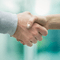 Image of business people handshaking