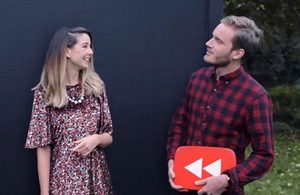 Image of Zoella and PewDiePie