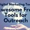 free digital marketing tools for outreach