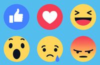 Image of Facebook Reactions faces