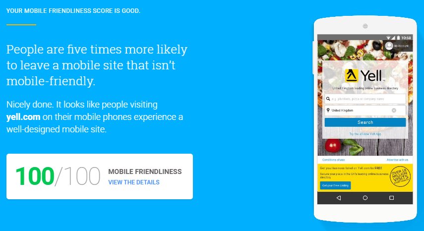 Mobile-friendliness