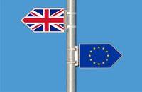 Brexit flags