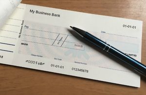 Business Cheque Book