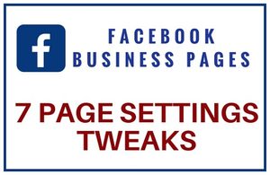 Facebook Business Page Settings