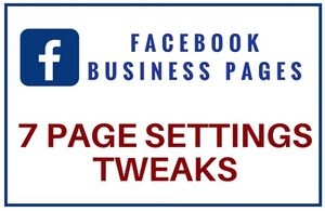 Facebook Business Page Settings