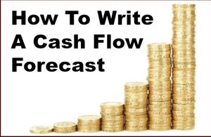 how to write a cash flow forecast