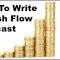 how to write a cash flow forecast