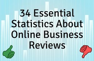 Online reviews are an essential part of doing business both online and offline. Check out these 34 stats that we feel all small businesses need to know!