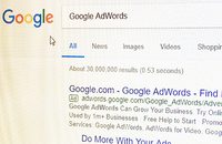 Google AdWords ad