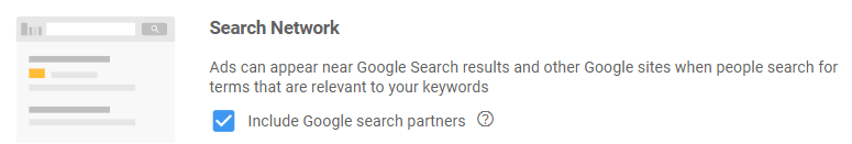 Search Partners Tick