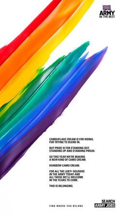 The British Army's 2017 Pride campaign - This Is Belonging