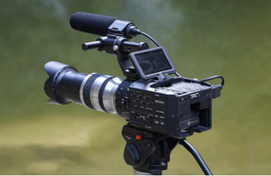 Professional video camera