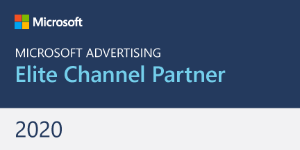 Microsoft Ads Elite Channel Partner badge