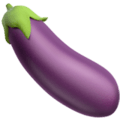 Emoji of aubergine