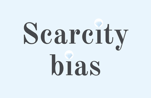 Using scarcity bias in marketing for small businesses