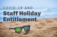 Covid-19 and Staff Holiday Entitlement