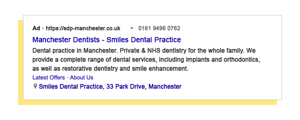 Digital Marketing for Dentists - Pay Per Click Advertising Google