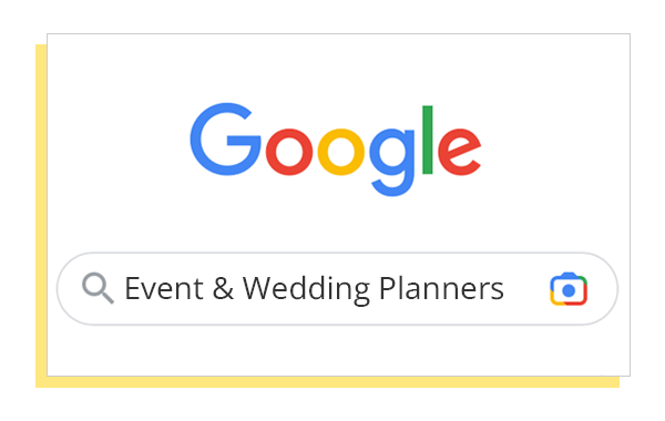 Event and Wedding planner search