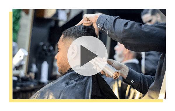 Video advertising for Barbers