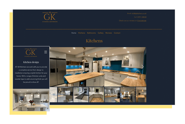 Website for Interior Designers