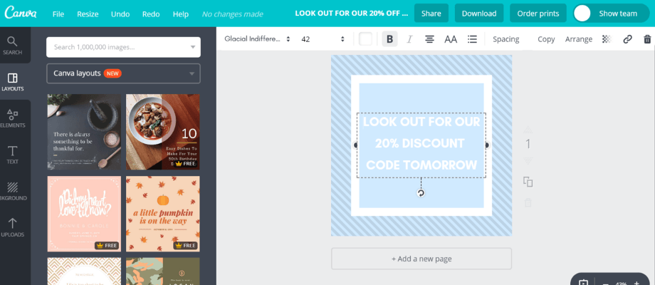 Making a Canva GIF