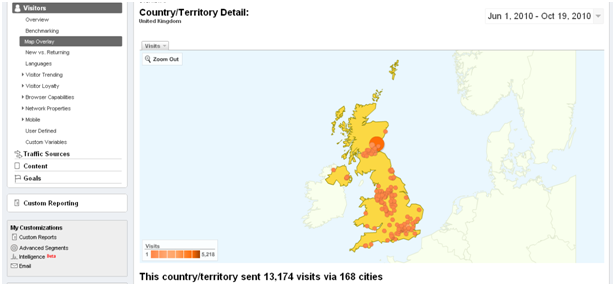 google analytics, map overlay, seo