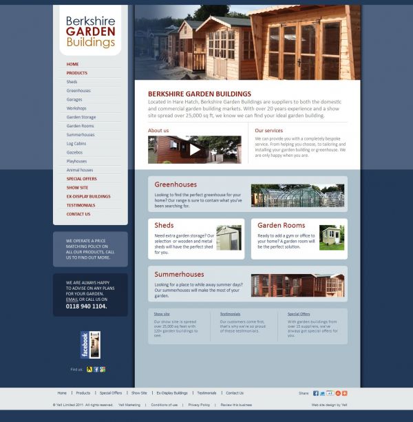 Good Small Business Website User Experience Berkshire Garden Buildings Good Small Business Website User Experience Berkshire Garden Buildings